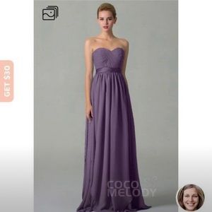 Cocomelody Convertible Dark Purple Dress